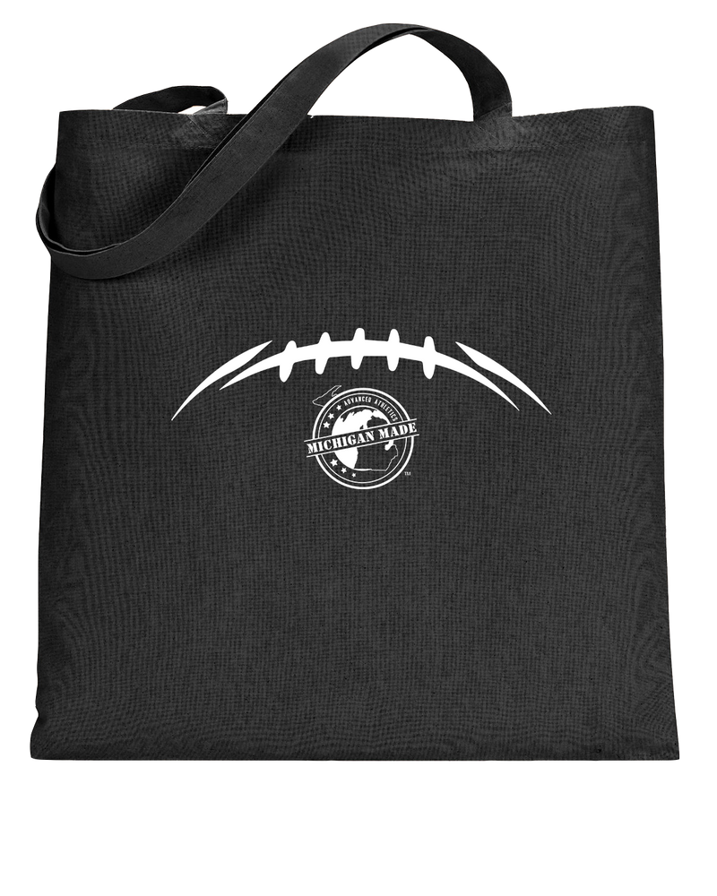 Michigan Made Advanced Athletics Football Laces - Tote Bag