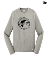 Michigan Made Advanced Athletics Football Logo - New Era Long Sleeve Crew