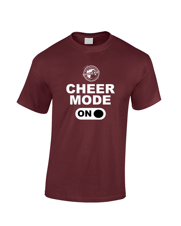 Michigan Made Advanced Athletics Cheer Mode - Basic Cotton T-Shirt