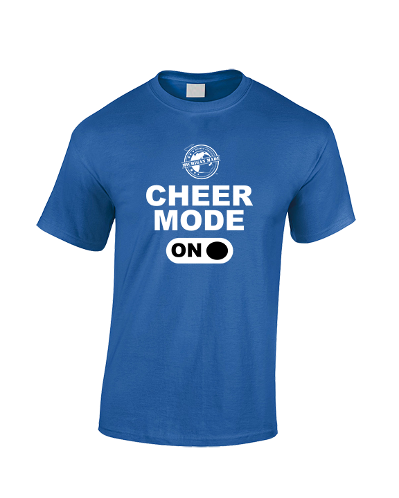 Michigan Made Advanced Athletics Cheer Mode - Basic Cotton T-Shirt