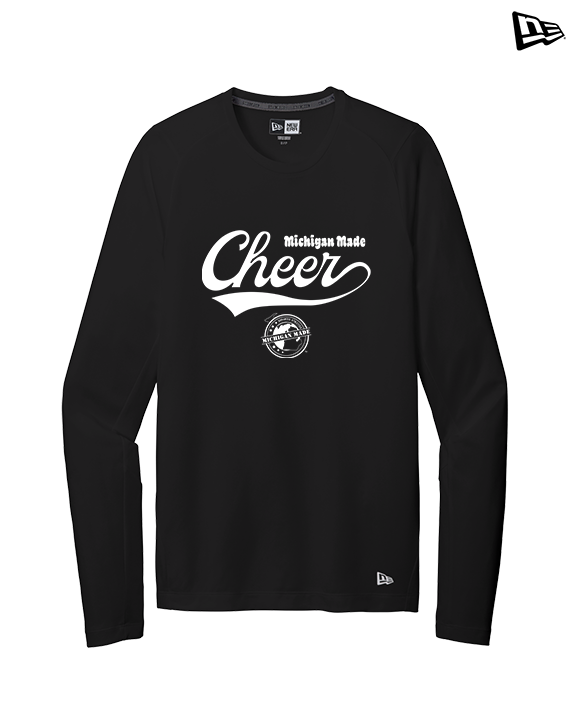 Michigan Made Advanced Athletics Cheer Banner - New Era Long Sleeve Crew