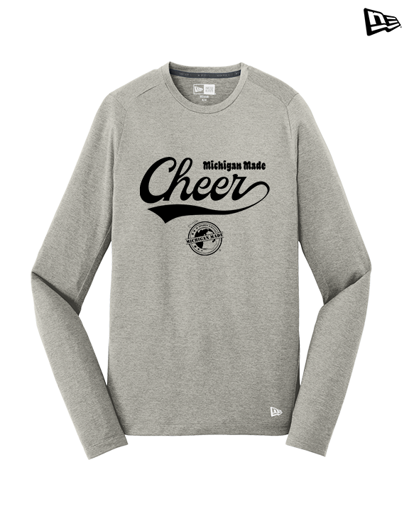 Michigan Made Advanced Athletics Cheer Banner - New Era Long Sleeve Crew