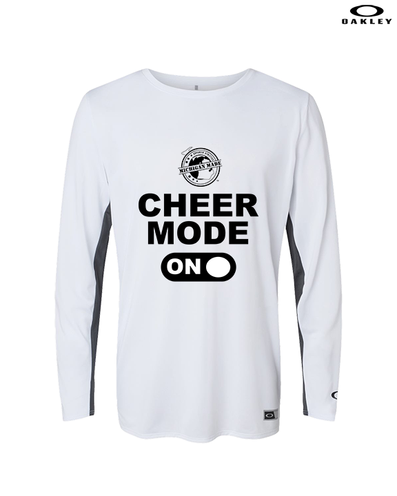 Michigan Made Advanced Athletics Cheer Mode - Oakley Hydrolix Long Sleeve