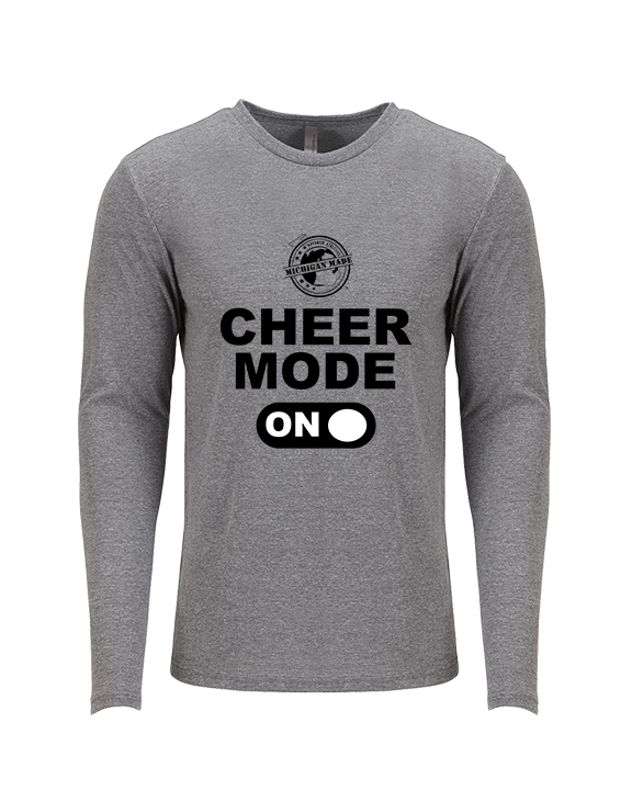 Michigan Made Advanced Athletics Cheer Mode - Tri Blend Long Sleeve