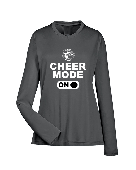 Michigan Made Advanced Athletics Cheer Mode - Womens Performance Long Sleeve