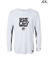 Michigan Made Advanced Athletics Cheer Eat Sleep Cheer - Oakley Hydrolix Long Sleeve