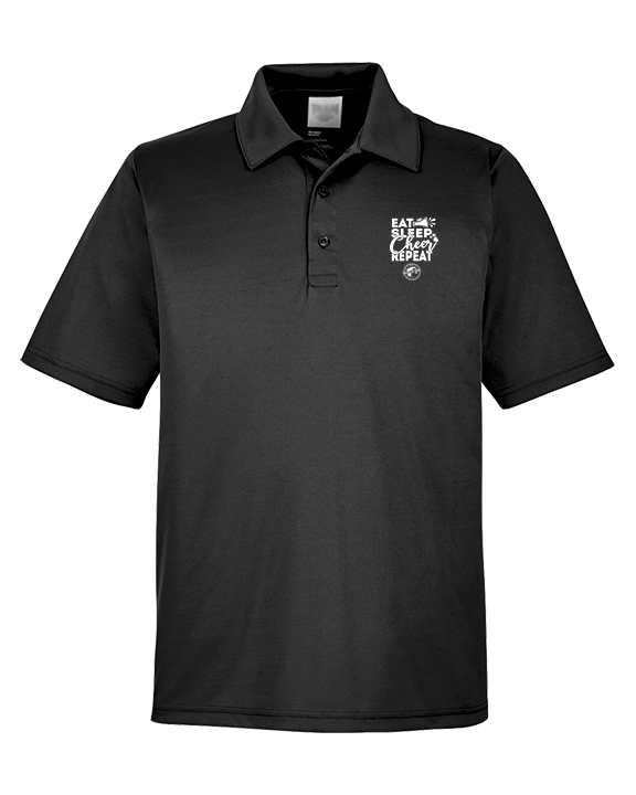 Michigan Made Advanced Athletics Cheer Eat Sleep Cheer - Men's Polo