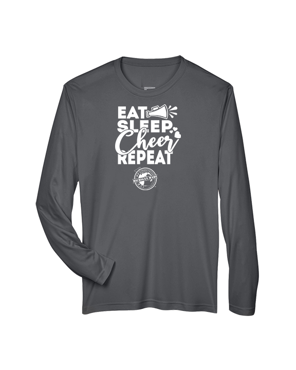 Michigan Made Advanced Athletics Cheer Eat Sleep Cheer - Performance Long Sleeve