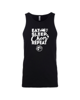 Michigan Made Advanced Athletics Cheer Eat Sleep Cheer - Mens Tank Top