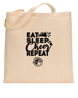 Michigan Made Advanced Athletics Cheer Eat Sleep Cheer - Tote Bag