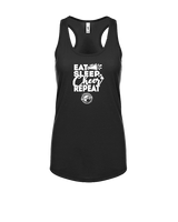 Michigan Made Advanced Athletics Cheer Eat Sleep Cheer - Womens Tank Top