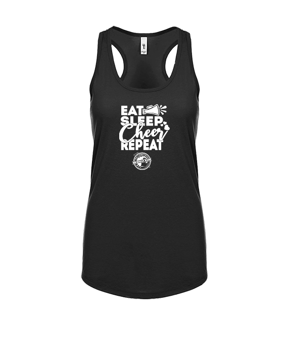 Michigan Made Advanced Athletics Cheer Eat Sleep Cheer - Womens Tank Top