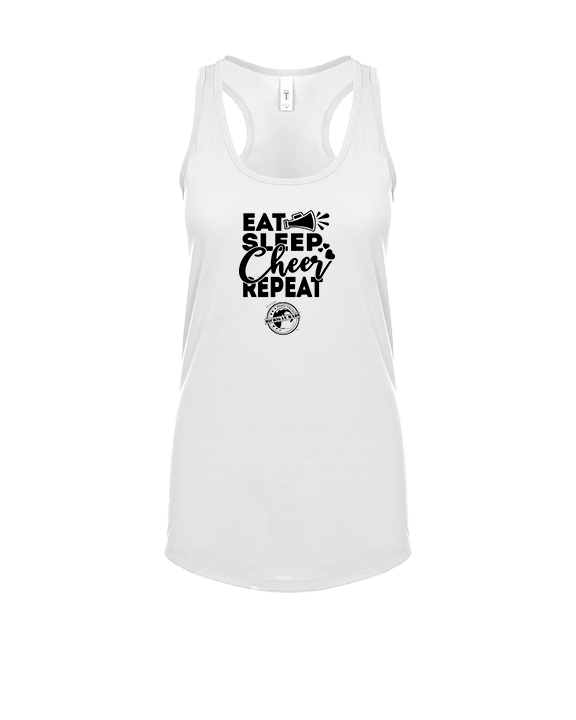 Michigan Made Advanced Athletics Cheer Eat Sleep Cheer - Womens Tank Top