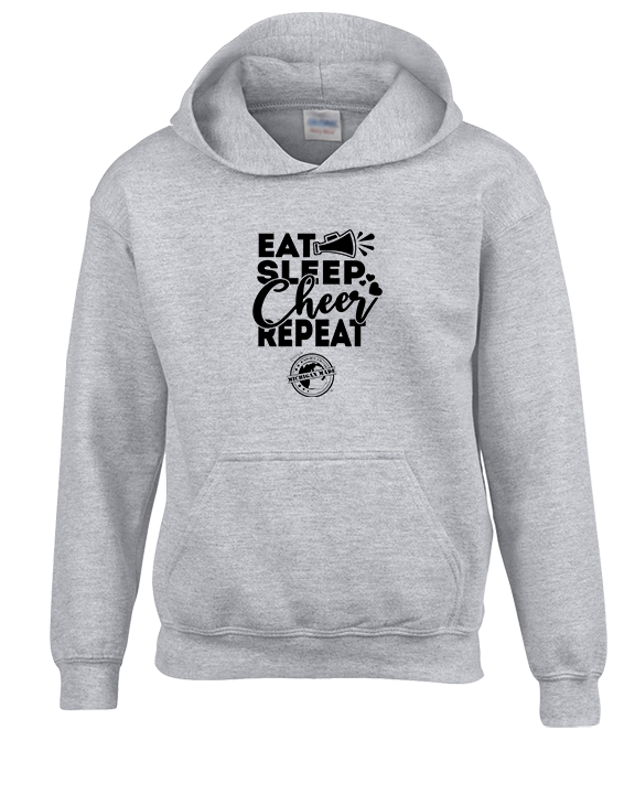 Michigan Made Advanced Athletics Cheer Eat Sleep Cheer - Youth Hoodie