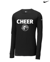 Michigan Made Advanced Athletics Logo Cheer - Nike Dri-Fit Poly Long Sleeve