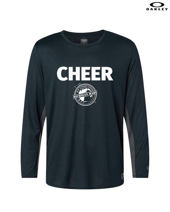 Michigan Made Advanced Athletics Logo Cheer - Oakley Hydrolix Long Sleeve