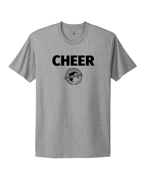 Michigan Made Advanced Athletics Logo Cheer - Select Cotton T-Shirt