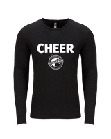 Michigan Made Advanced Athletics Logo Cheer - Tri Blend Long Sleeve