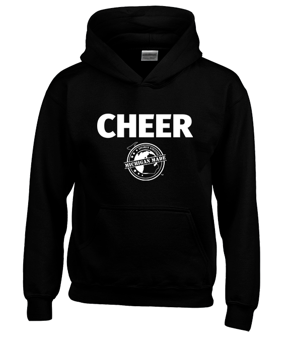 Michigan Made Advanced Athletics Logo Cheer - Youth Hoodie