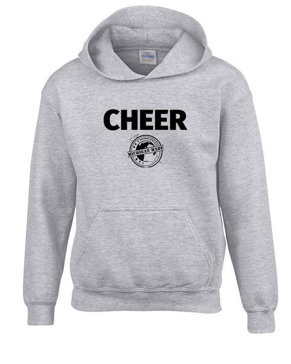 Michigan Made Advanced Athletics Logo Cheer - Youth Hoodie