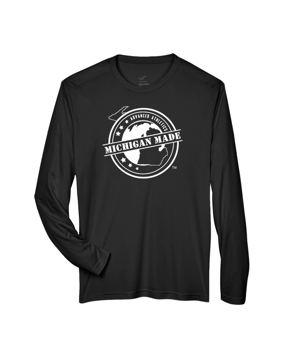 Michigan Made Advanced Athletics Logo - Performance Long Sleeve