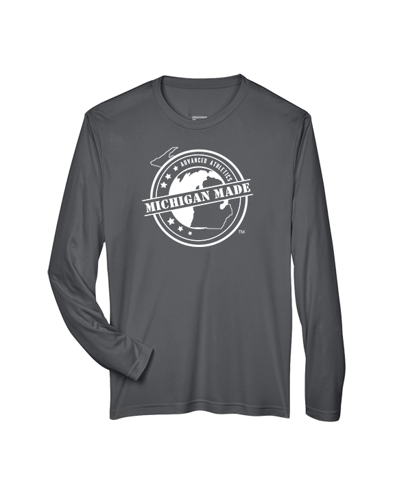 Michigan Made Advanced Athletics Logo - Performance Long Sleeve