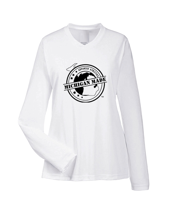 Michigan Made Advanced Athletics Logo - Womens Performance Long Sleeve