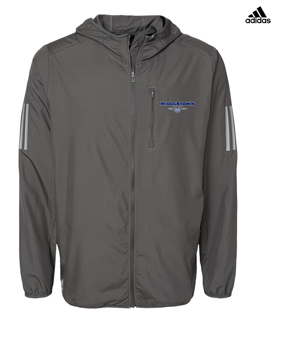 Middletown HS Football Design - Mens Adidas Full Zip Jacket