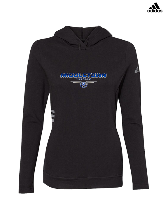 Middletown HS Football Design - Womens Adidas Hoodie