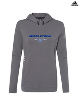 Middletown HS Football Design - Womens Adidas Hoodie