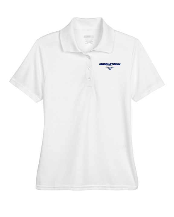 Middletown HS Football Design - Womens Polo