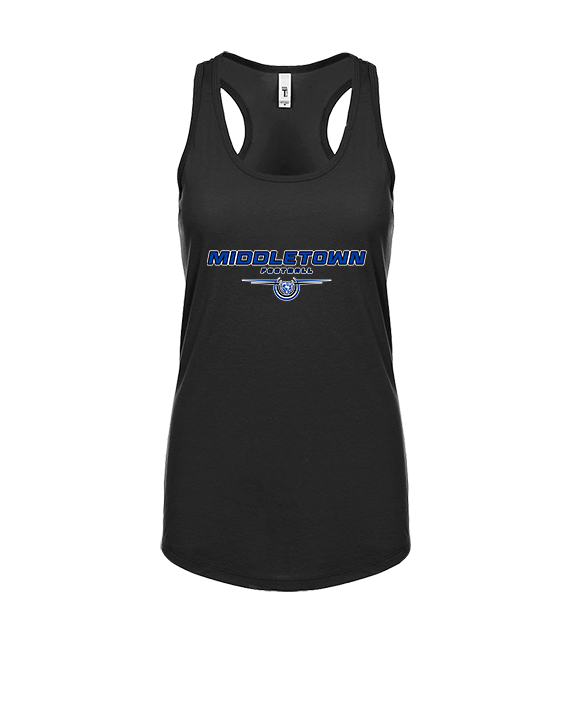 Middletown HS Football Design - Womens Tank Top