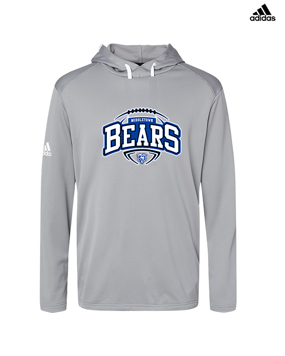 Middletown HS Football Toss - Mens Adidas Hoodie