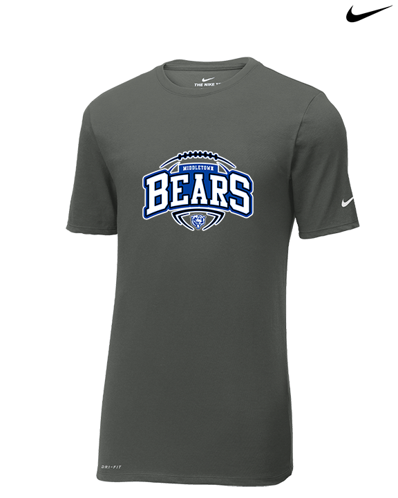 Middletown HS Football Toss - Mens Nike Cotton Poly Tee