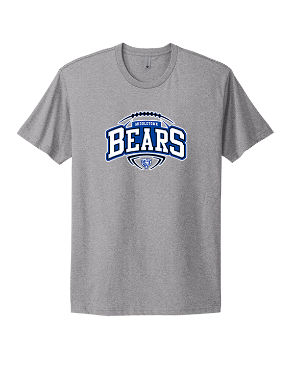 Middletown HS Football Toss - Mens Select Cotton T-Shirt