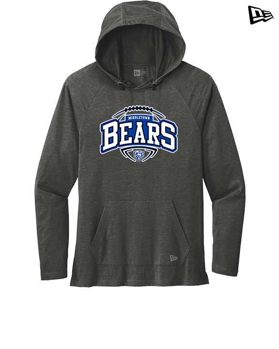 Middletown HS Football Toss - New Era Tri-Blend Hoodie