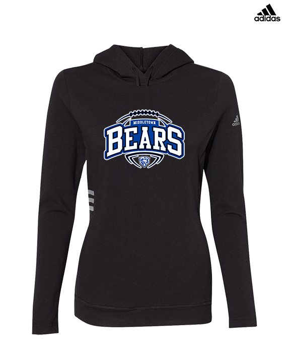 Middletown HS Football Toss - Womens Adidas Hoodie