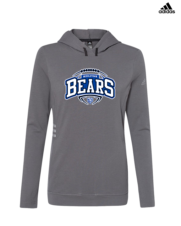 Middletown HS Football Toss - Womens Adidas Hoodie