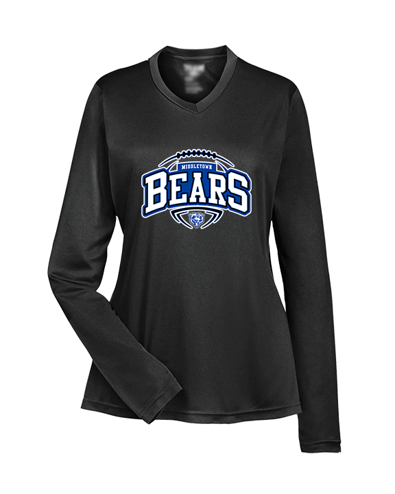 Middletown HS Football Toss - Womens Performance Longsleeve