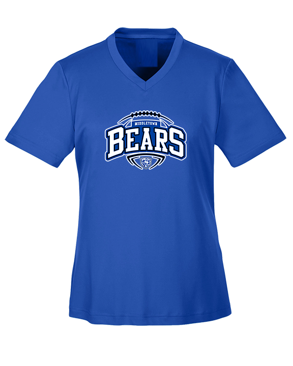 Middletown HS Football Toss - Womens Performance Shirt