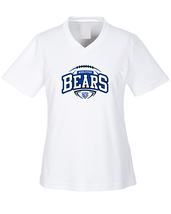 Middletown HS Football Toss - Womens Performance Shirt