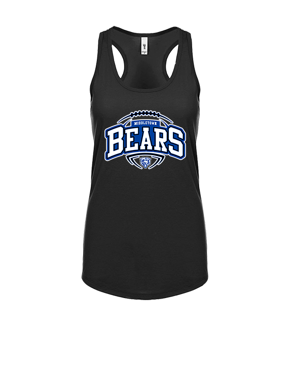 Middletown HS Football Toss - Womens Tank Top