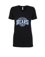 Middletown HS Football Toss - Womens Vneck