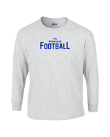 Moanalua HS Football Logo Football - Cotton Longsleeve