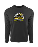 Mott Community College Baseball Logo Full BSBL - Crewneck Sweatshirt