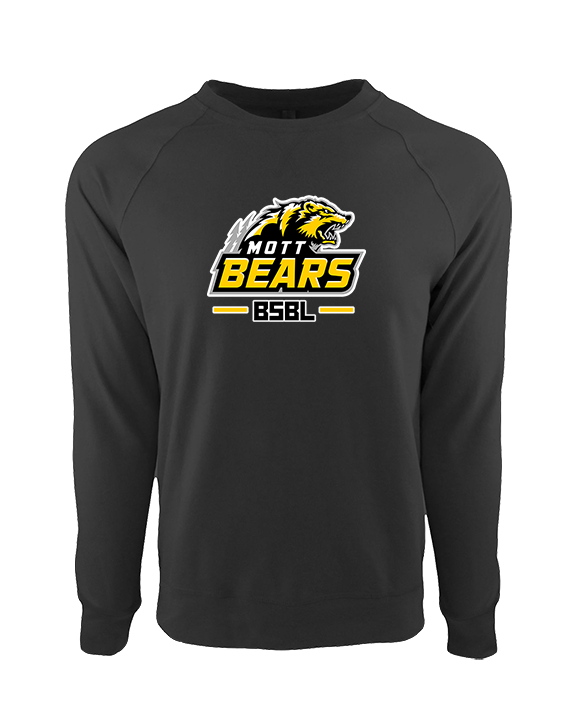 Mott Community College Baseball Logo Full BSBL - Crewneck Sweatshirt