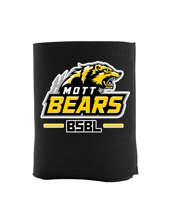 Mott Community College Baseball Logo Full BSBL - Koozie