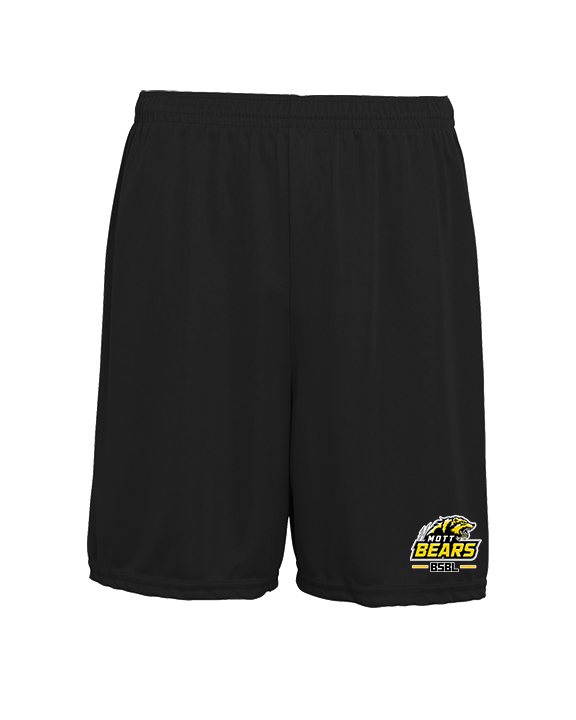 Mott Community College Baseball Logo Full BSBL - Mens 7inch Training Shorts