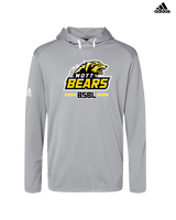 Mott Community College Baseball Logo Full BSBL - Mens Adidas Hoodie