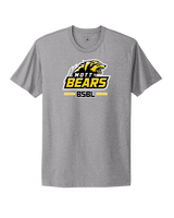 Mott Community College Baseball Logo Full BSBL - Mens Select Cotton T-Shirt